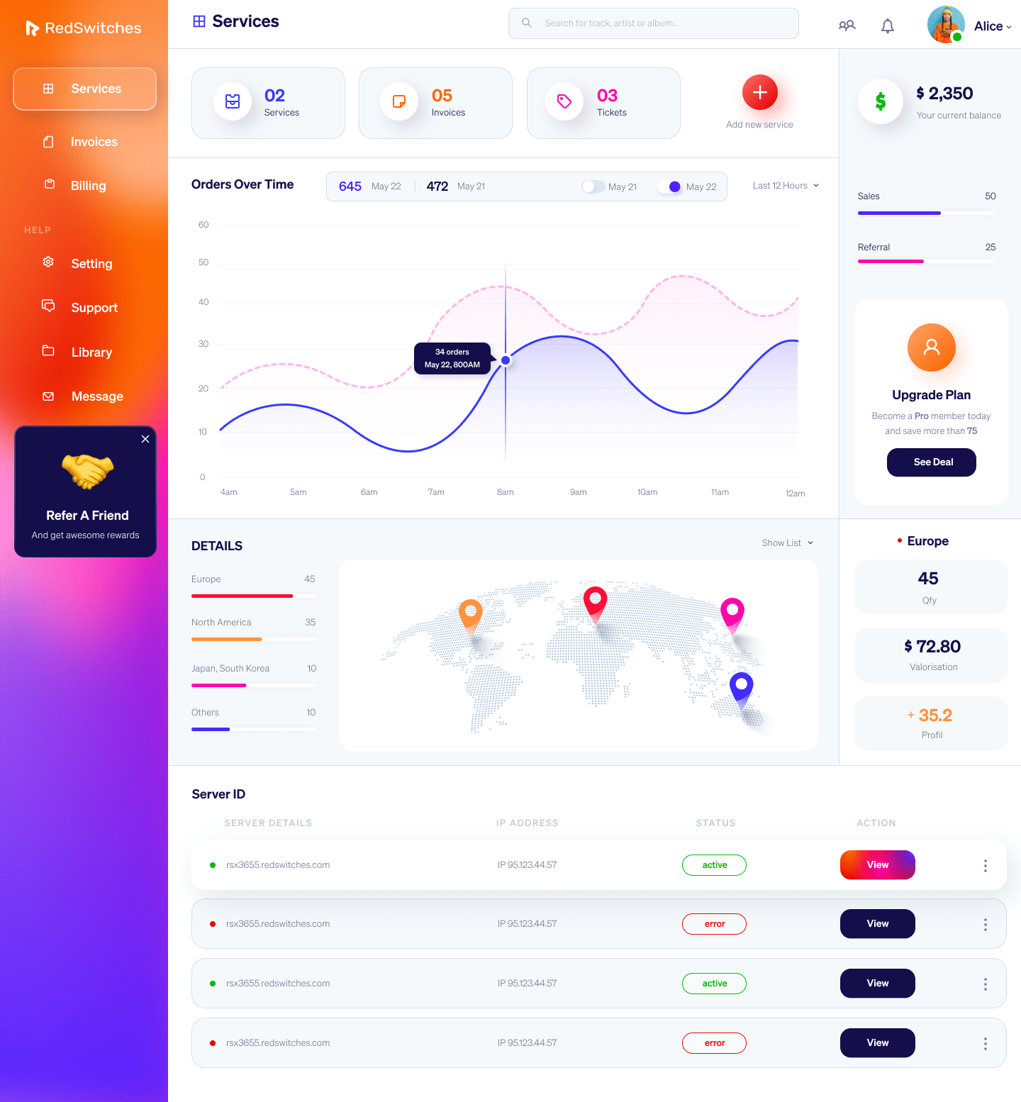 Product Design UI UX - Hipinspire